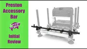 PRESTON INNOVATIONS ACCESSORY BAR//Setting it up for my box//Alternative Ideas on how to use it!