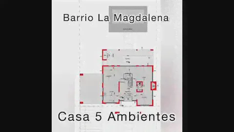 Venta casa 5 Amb. Country La Magdalena, Canning. AG Constructora.