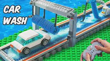 How to Build Lego Technic Car Washing Machine??