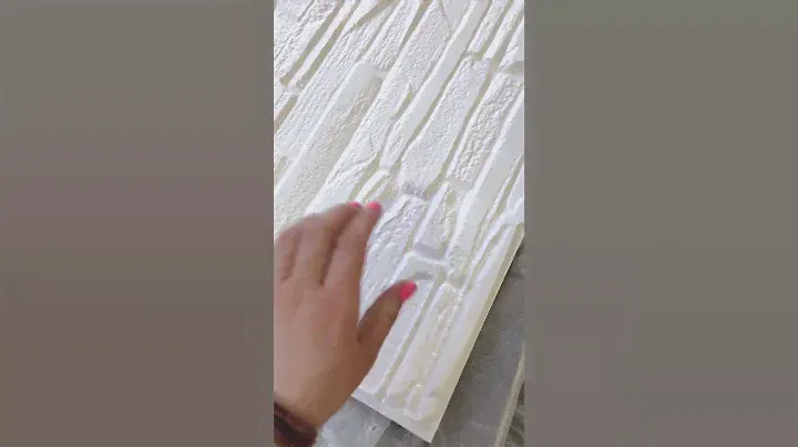 Стеновые панели 3d Кварцит белый. Стена под камень влагостойкими тонкими декоративными ПВХ панелями.